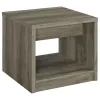Coaster Fine Furniture 707727 Felix - 1-Drawer Engineered Wood Side End Table - Gray Driftwood