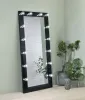 Coaster Fine Furniture 969557 Zayan - Floor LED Lighting Black Gloss - Mirror