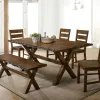 Furniture of America CM3114BN Woodworth - Bench - Walnut