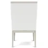 Riverside Furniture 82559 Hepburn - Upholstered Host Chair (Set of 2) - White