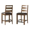 Intercon TS-BS-489C-CYB-K24 Taos - Ladder Stool - Canyon Brown