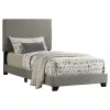 Coaster Fine Furniture 300851T Dorian - Fabric Upholstered Twin Panel Bed - Taupe