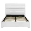 Coaster Fine Furniture 203511Q Felicity - Upholstered Queen Platform Bed - White