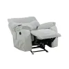 New Classic U2542-13-MST Chablis - Glider Recliner With Heat And Massage - Mist Gray