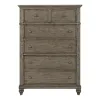 Liberty Furniture 104G-BR41 Liberty Furniture 104G-BR41 Twin Lakes - 5 Drawer Chest - Gray
