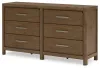 Ashley Furniture B974-31 Cabalynn - Dresser - Light Brown
