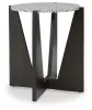 Ashley Furniture A4000616 Tellrich - Accent Table - Black / White