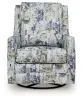 Ashley Furniture A3000732 Dustinford - Swivel Glider Accent Chair - Multi