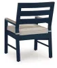 Ashley Furniture PCP587-601A East Beach - Arm Chair With Cushion (Set of 2) - Blue