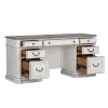 Liberty Furniture 244-HOJ-CS Magnolia Manor - Credenza - Antique White & Weathered Bark