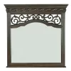 Liberty Furniture 575-BR51 Arbor Place - Landscape Mirror - Dark Brown