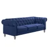New Classic UKD13-30-BLUC New Classic UKD13-30-BLUC Emma Crystal - Sofa - Royal Blue