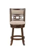 New Classic S1701-CS-CHY New Classic S1701-CS-CHY Gia - Swivel Counter Stool - Cherry / Brown