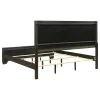 CoasterEveryday 204391KE Kauffman - Wood Eastern King Panel Bed - Dark Cocoa