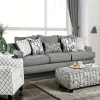 Furniture of America SM8330-SF Verne - Sofa - Bluish Gray