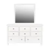 New Classic 02-044W-DM New Classic 02-044W-DM Tamarack - Dresser & Mirror Combo - White