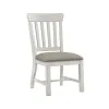 Intercon DK-CH-460C-RFO-RTA Drake - Slat Chair - Rustic White / French Oak