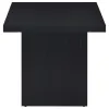Coaster Fine Furniture 706277 Devar - Square Engineered Laminate End Side Table - Black