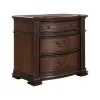 Liberty Furniture 765-BR62 Provence Park - Bedside Chest With Charging Station - Chateau Brown