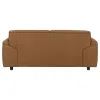 Coaster Fine Furniture 509502 Buxton - Top Grain Leather Upholstered Loveseat - Orange