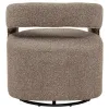 Coaster Fine Furniture 907538 Westhill - Boucle Upholstered Swivel Accent Chair - Rocky Road