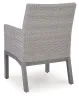 Ashley Furniture PCP418-601A Half Moon Beach - Arm Chair With Cushion (Set of 2) - Blue / Gray