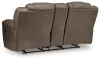 Ashley Furniture PC6450694 Lowilla - Double Reclining Loveseat With Console - Driftwood
