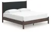 Ashley Furniture PCB2614B28 Ashley Furniture PCB2614B28 Pamytta - King Upholstered Panel Platform Bed - Brown