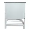 Liberty Furniture 417-BR11 Allyson Park - Twin Panel Headboard - Wirebrushed White / Charcoal
