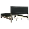 CoasterEveryday 204191KE Kauffman - Wood Eastern King Panel Bed - Washed Taupe