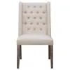 CoasterEssence 105143 Bexley - Fabric Upholstered Dining Side Chair (Set of 2) - Beige