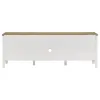 Coaster Fine Furniture 708253 Hollis - 2 Door Wood TV Stand With Drawer - Brown And White