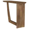 Coaster Fine Furniture 930030 Fletcher - Oval Solid Mango Wood Entryway Console Table - Brown