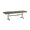 Liberty Furniture 528-C9001B Hallendale - Upholstered Dining Bench - Gravel Wash