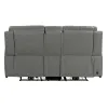 Liberty Furniture 7021LG-23P Camden - Loveseat With Console P3 & ZW - Aline Light Gray