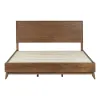 Liberty Furniture 604-BR-KPL Century Modern - King Platform Bed - Walnut