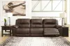 Ashley Furniture U71604S5 Ashley Furniture U71604S5 Dunleith - 3-Piece Power Reclining Sofa - Chocolate
