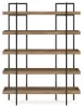 Ashley Furniture H632-70 Montia - Bookcase - Light Brown