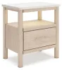 Ashley Furniture B2615-91 Cadmori - One Drawer Night Stand - Two-Tone