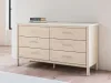 Ashley Furniture B2615-231 Cadmori - Six Drawer Dresser - Two-Tone