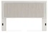 Ashley Furniture PCB3381-58 Ashley Furniture PCB3381-58 Zuraleus - King Upholstered Panel Headboard - White
