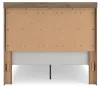 Ashley Furniture PCB2844B4 Oliandon - Queen Panel Storage Bed - Light Brown