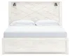 Ashley Furniture B1190B9 Ashley Furniture B1190B9 Gerridan - King Panel Bed With Sconces - White