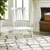 Liberty Furniture 224-C4000S-W Capeside Cottage - Spindle Back Side Chair - White (RTA)