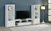 Coaster Fine Furniture 704251-SET Jude - 3 Piece TV Entertainment Center - White High Gloss