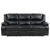 Coaster Fine Furniture 610244 Camila - Upholstered Motion Reclining Sofa - Black