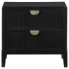 Coaster Fine Furniture 224712 Brookmead - 2-Drawer Nightstand - Black