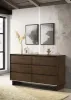 Coaster Fine Furniture 225013 Glenwood - 6-Drawer Dresser Cabinet - Warm Brown