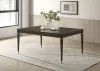 Coaster Fine Furniture 193671 Reseda - Extension Leaf Dining Table - Ash Brown