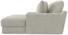 Jackson Furniture Industries 3445/15/16-11 Cozy - 2 Piece Double Wide Chaise With USB Charging Ports - Pearl